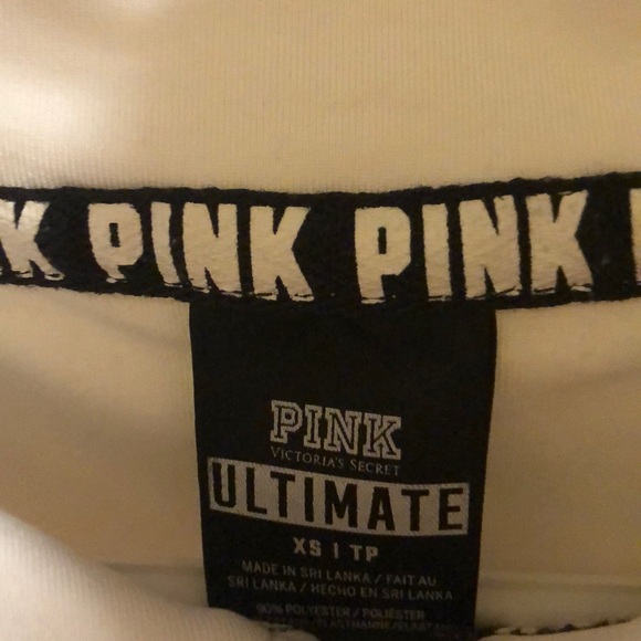 Light white pink work out Sweatshirt - Picture 2 of 2